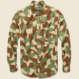 Oxford Shirt - Peruvian Geometric Camo - Gitman Vintage - STAG Provisions - Tops - L/S Woven - Other Pattern