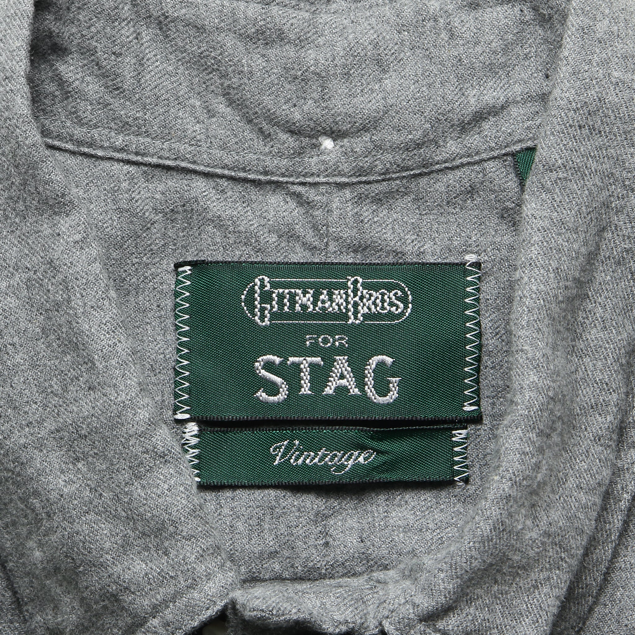Deep in the Heart Embroidered Shirt - Grey - Gitman Vintage - STAG Provisions - Tops - L/S Woven - Other Pattern