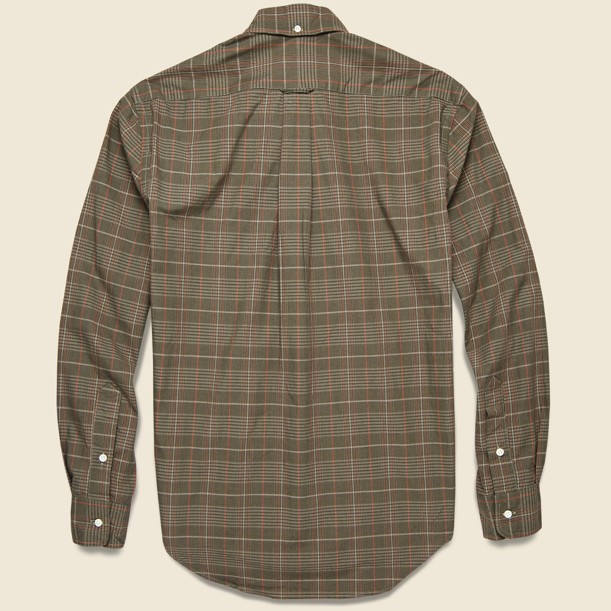 
                          Beefy Poplin Shirt - Brown - Gitman Vintage - STAG Provisions - Tops - L/S Woven - Plaid
                        