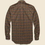 Cotton Tweed Flannel - Brown - Gitman Vintage - STAG Provisions - Tops - L/S Woven - Plaid