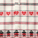 Swiss Miss Flannel JQ Shirt - Red/White/Black - Gitman Vintage - STAG Provisions - Tops - L/S Woven - Other Pattern
