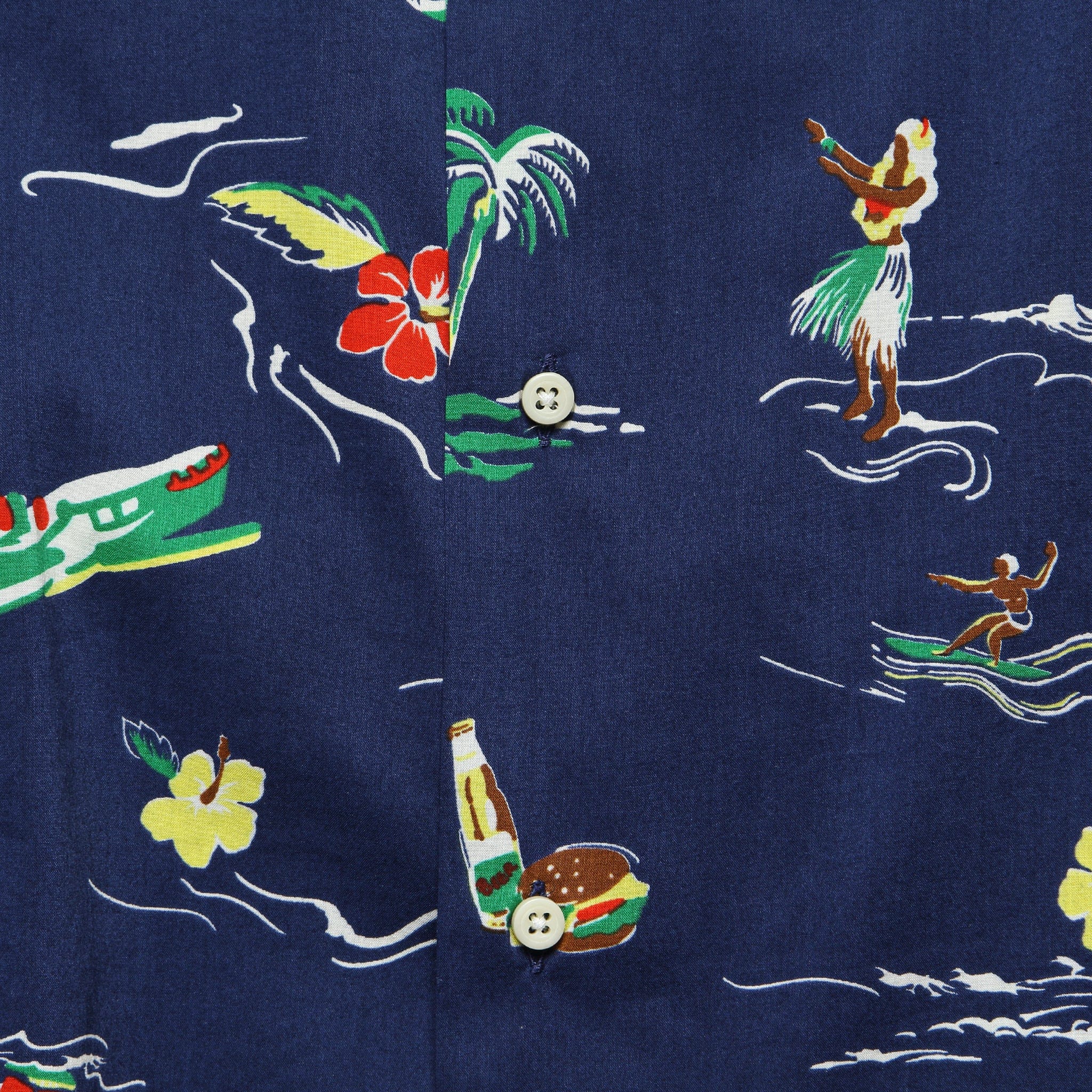 
                          Surf &amp; Turf Shirt - Navy - Gitman Vintage - STAG Provisions - Tops - S/S Woven - Other Pattern
                        