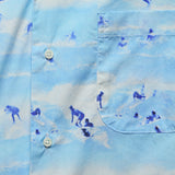 Rockaway Beach Camp Shirt - Sky Blue - Gitman Vintage - STAG Provisions - Tops - S/S Woven - Other Pattern