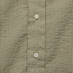 Tonal Stripe Seersucker Oxford Shirt - Khaki - Gitman Vintage - STAG Provisions - Tops - S/S Woven - Other Pattern