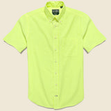 American Neon Awning Stripe Oxford Shirt - Yellow - Gitman Vintage - STAG Provisions - Tops - S/S Woven - Stripe