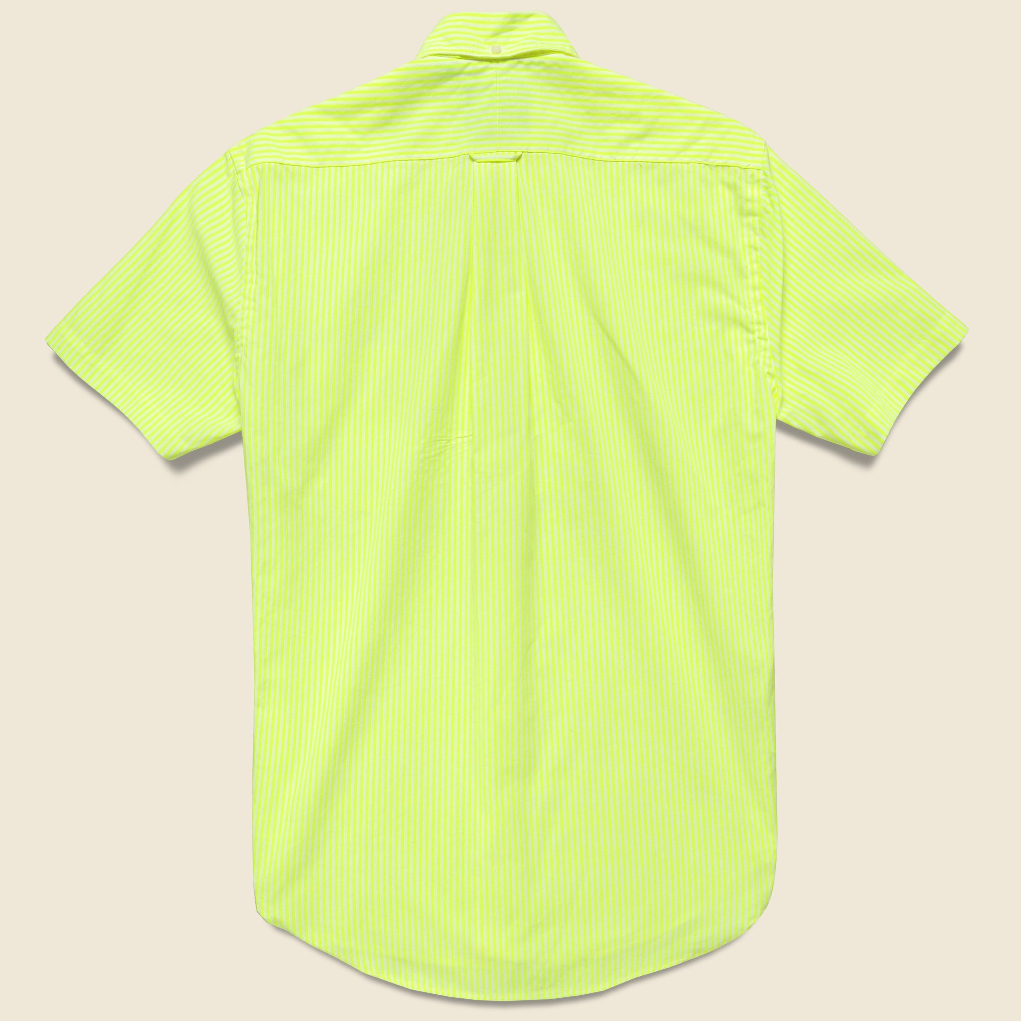 
                          American Neon Awning Stripe Oxford Shirt - Yellow - Gitman Vintage - STAG Provisions - Tops - S/S Woven - Stripe
                        