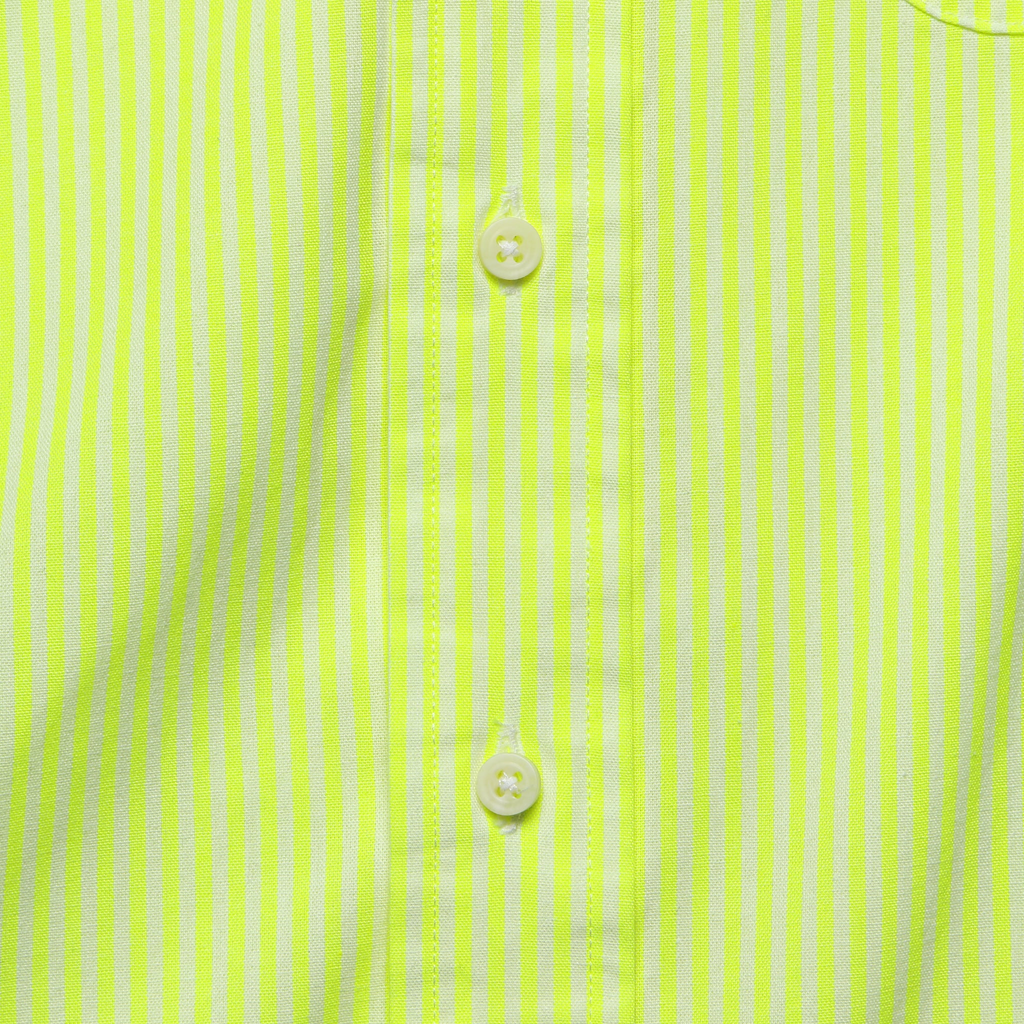 
                          American Neon Awning Stripe Oxford Shirt - Yellow - Gitman Vintage - STAG Provisions - Tops - S/S Woven - Stripe
                        