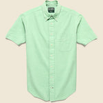 Tonal Seersucker Shirt - Green - Gitman Vintage - STAG Provisions - Tops - S/S Woven - Other Pattern