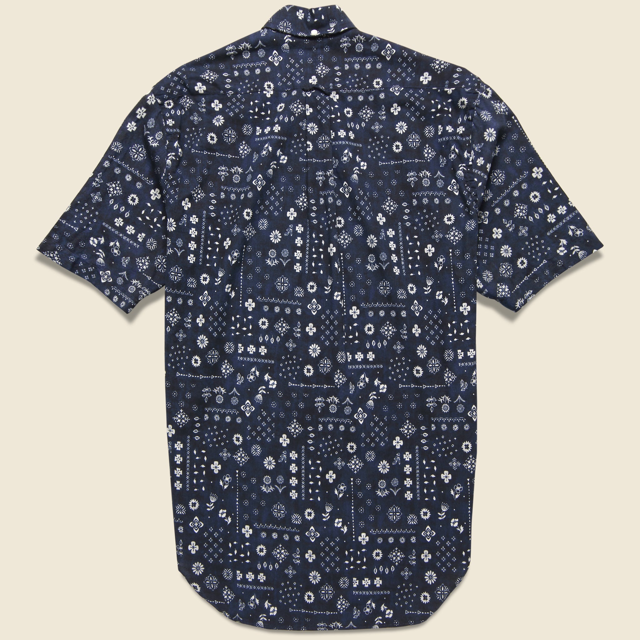 
                          Indigo Bandana Shirt - Navy - Gitman Vintage - STAG Provisions - Tops - S/S Woven - Other Pattern
                        