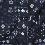 Indigo Bandana Shirt - Navy - Gitman Vintage - STAG Provisions - Tops - S/S Woven - Other Pattern