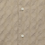 Japanese Ripple Jacquard Shirt - Tan - Gitman Vintage - STAG Provisions - Tops - S/S Woven - Solid