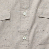 Twill Fleck Shirt - Tan - Hamilton Shirt Co. - STAG Provisions - Tops - L/S Woven - Fleck