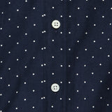 Dot Micro Courduroy Shirt - Navy/White - Hamilton Shirt Co. - STAG Provisions - Tops - L/S Woven - Corduroy