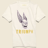 Triumph Tee - White - Imogene + Willie - STAG Provisions - Tops - S/S Tee - Graphic