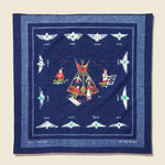 Tipi Harvey Selvedge Bandana - Indigo - Kapital - STAG Provisions - Accessories - Bandanas