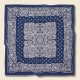 Fastcolor Selvedge Bandana (TUNA DANCE) - Navy - Kapital - STAG Provisions - Accessories - Bandanas