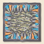 Color Bandana (FLAG & TERRITORY) - Gray - Kapital - STAG Provisions - Accessories - Bandanas