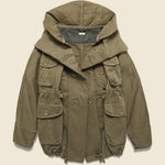 Katsuragi Cotton RING Coat - Khaki - Kapital - STAG Provisions - Outerwear - Coat / Jacket