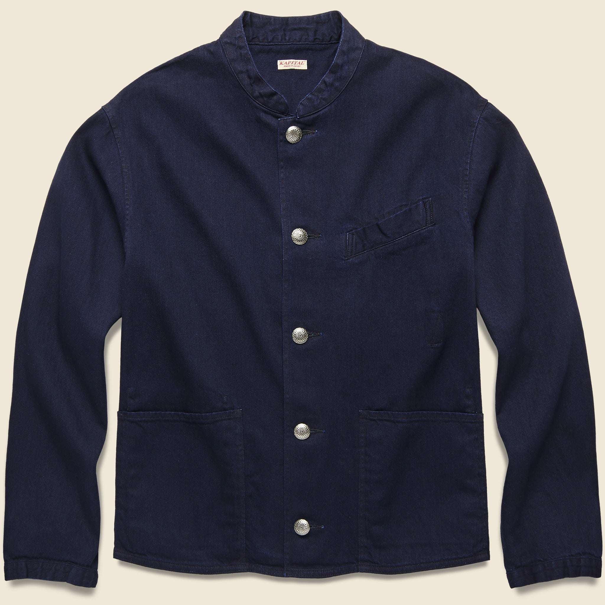 Samu 8oz Denim Spring Blouson - Indigo - Kapital - STAG Provisions - Outerwear - Coat / Jacket