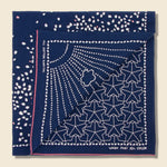 Sakura Fubuki Selvedge Bandana - Navy - Kapital - STAG Provisions - Accessories - Bandanas