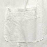 Cotton/Linen Patchwork Katmandu Shirt - White - Kapital - STAG Provisions - Tops - L/S Woven - Solid