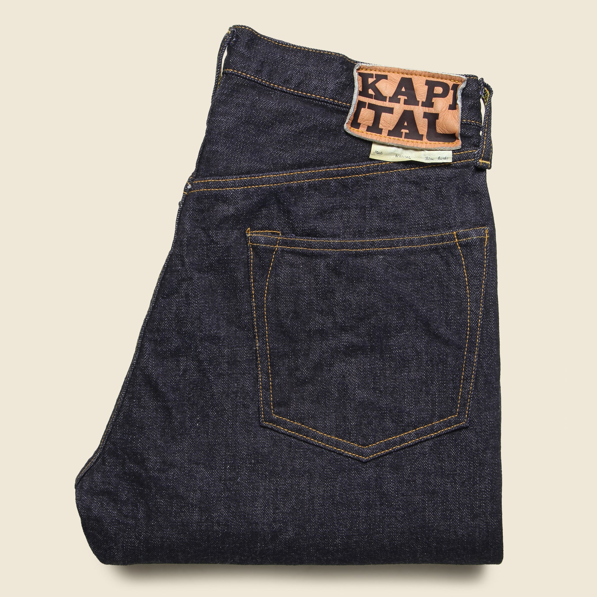 
                          14oz Denim TH Straight Jean - One Wash - Kapital - STAG Provisions - Pants - Denim
                        