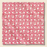 Tulip Block Print Bandana - Red/White - Kardo - STAG Provisions - Accessories - Bandanas