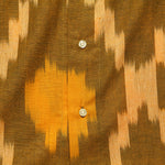 Lamar Ikat Shirt - Yellow - Kardo - STAG Provisions - Tops - S/S Woven - Other Pattern