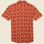 Lamar Ikat Shirt - Red - Kardo - STAG Provisions - Tops - S/S Woven - Other Pattern
