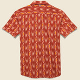 Lamar Ikat Shirt - Red - Kardo - STAG Provisions - Tops - S/S Woven - Other Pattern