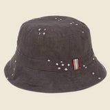 Bandhani Reversible Bucket Hat - Indigo/Charcoal Dot - Kardo - STAG Provisions - Accessories - Hats