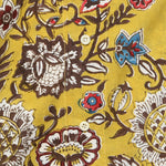 Lamar Block Print Floral Shirt - Yellow - Kardo - STAG Provisions - Tops - S/S Woven - Floral