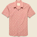 Lamar Pyramid Dot Bandhani Shirt - Pink - Kardo - STAG Provisions - Tops - S/S Woven - Dot