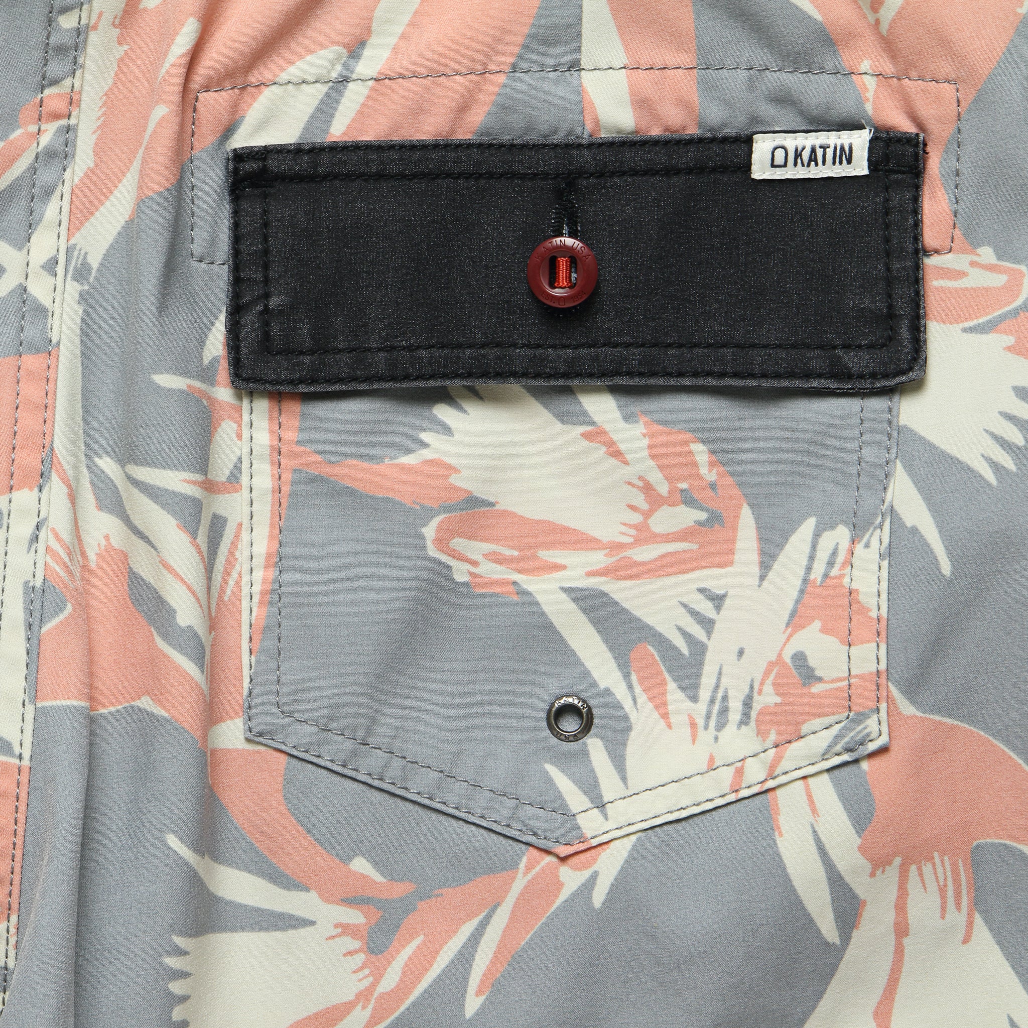 
                          Birds Boardshort - Grey - Katin - STAG Provisions - Shorts - Swim
                        