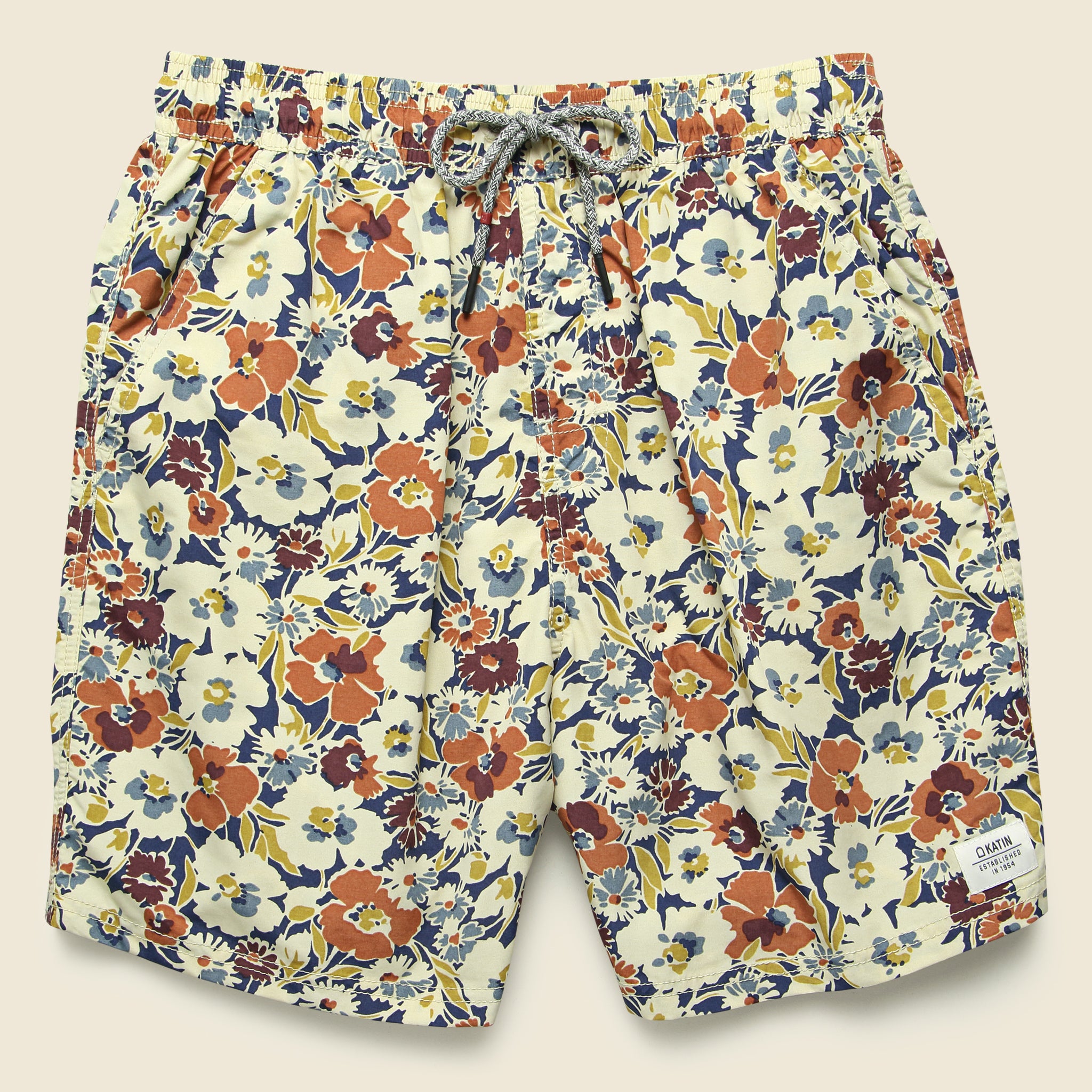 Flora Swim Trunk - Cream - Katin - STAG Provisions - Shorts - Swim