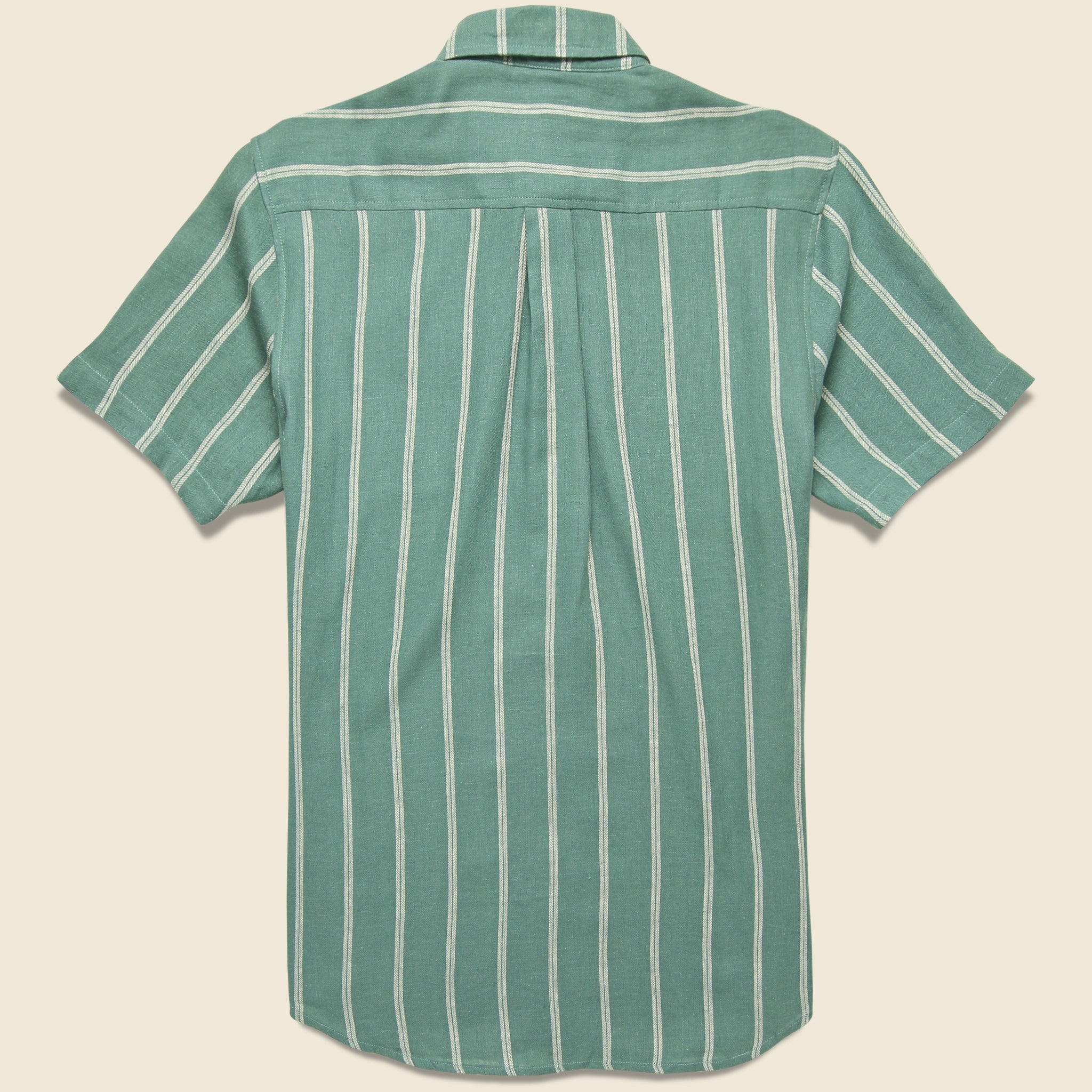 
                          Alan Stripe Shirt - Dark Teal - Katin - STAG Provisions - Tops - S/S Woven - Stripe
                        