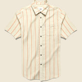 Alan Stripe Shirt - Salmon - Katin - STAG Provisions - Tops - S/S Woven - Stripe