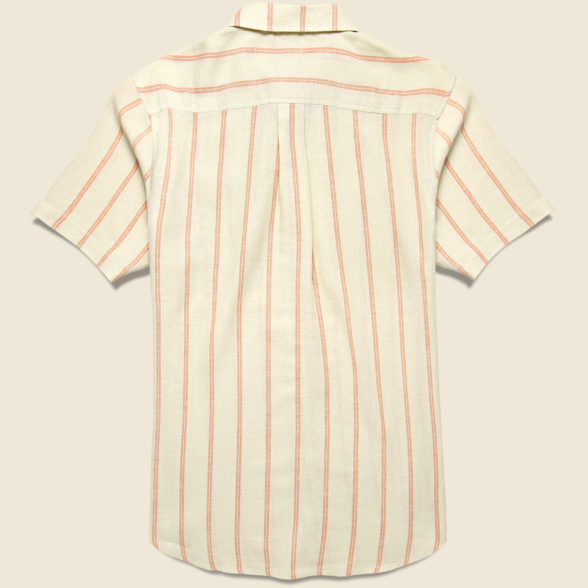 Alan Stripe Shirt - Salmon - Katin - STAG Provisions - Tops - S/S Woven - Stripe
