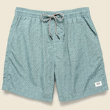 Spiral Volley Swim Trunk - Teal - Katin - STAG Provisions - Shorts - Swim