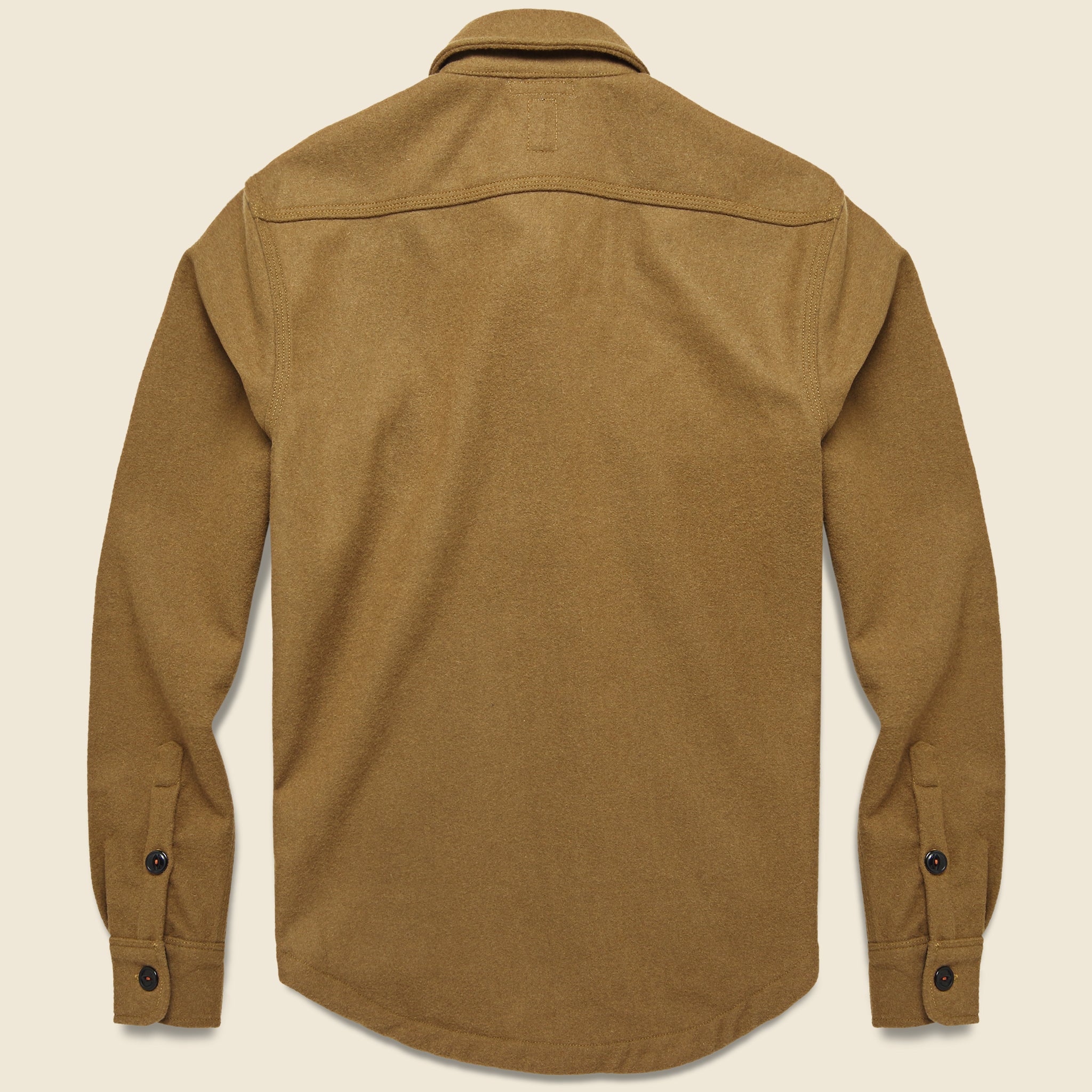 
                          Anvil Shirt Jacket - Camel Melton - KATO - STAG Provisions - Outerwear - Shirt Jacket
                        
