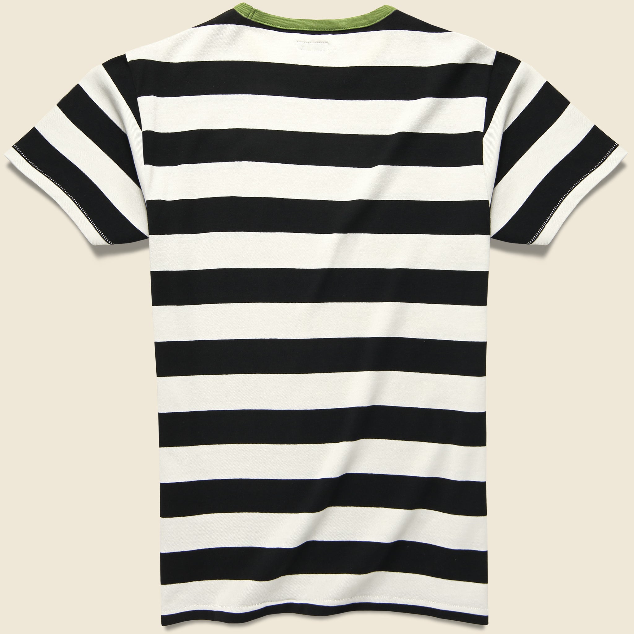 
                          Mojave Striped Tee - White/Black - Knickerbocker - STAG Provisions - Tops - S/S Tee
                        