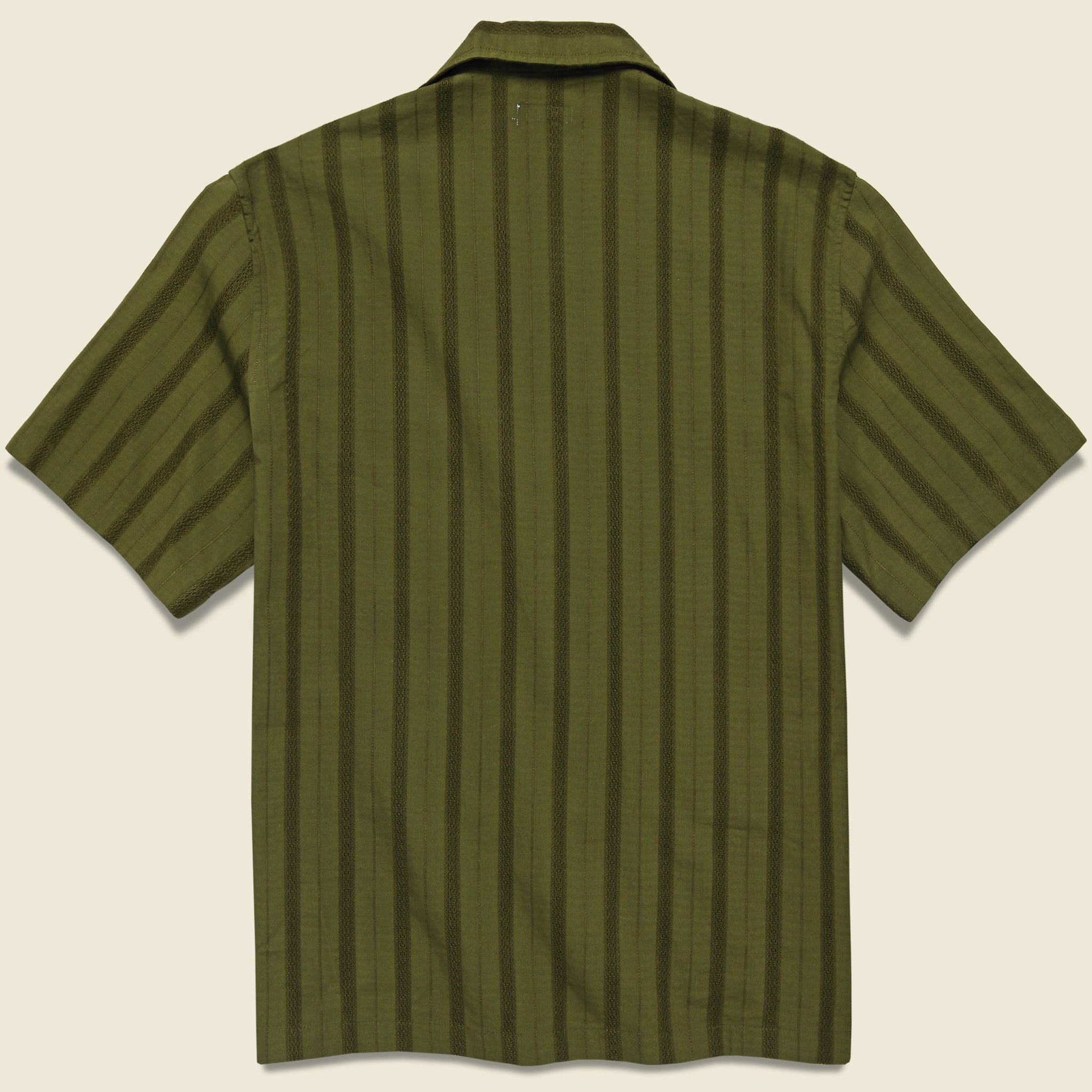 Hemingway Shirt - Olive - Knickerbocker - STAG Provisions - Tops - S/S Woven - Other Pattern