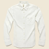 Vintage Double Gauze Shirt - White - KATO - STAG Provisions - Tops - L/S Woven - Solid