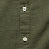 Vintage Double Gauze Shirt - Military Green - KATO - STAG Provisions - Tops - L/S Woven - Solid
