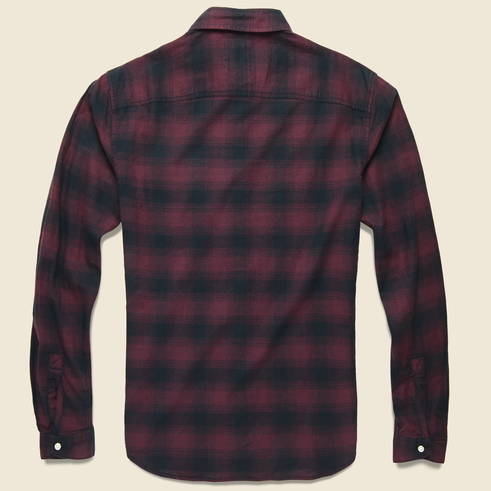 
                          Lumberjack Flannel - Little Burgundy - Life After Denim - STAG Provisions - Tops - L/S Woven - Plaid
                        