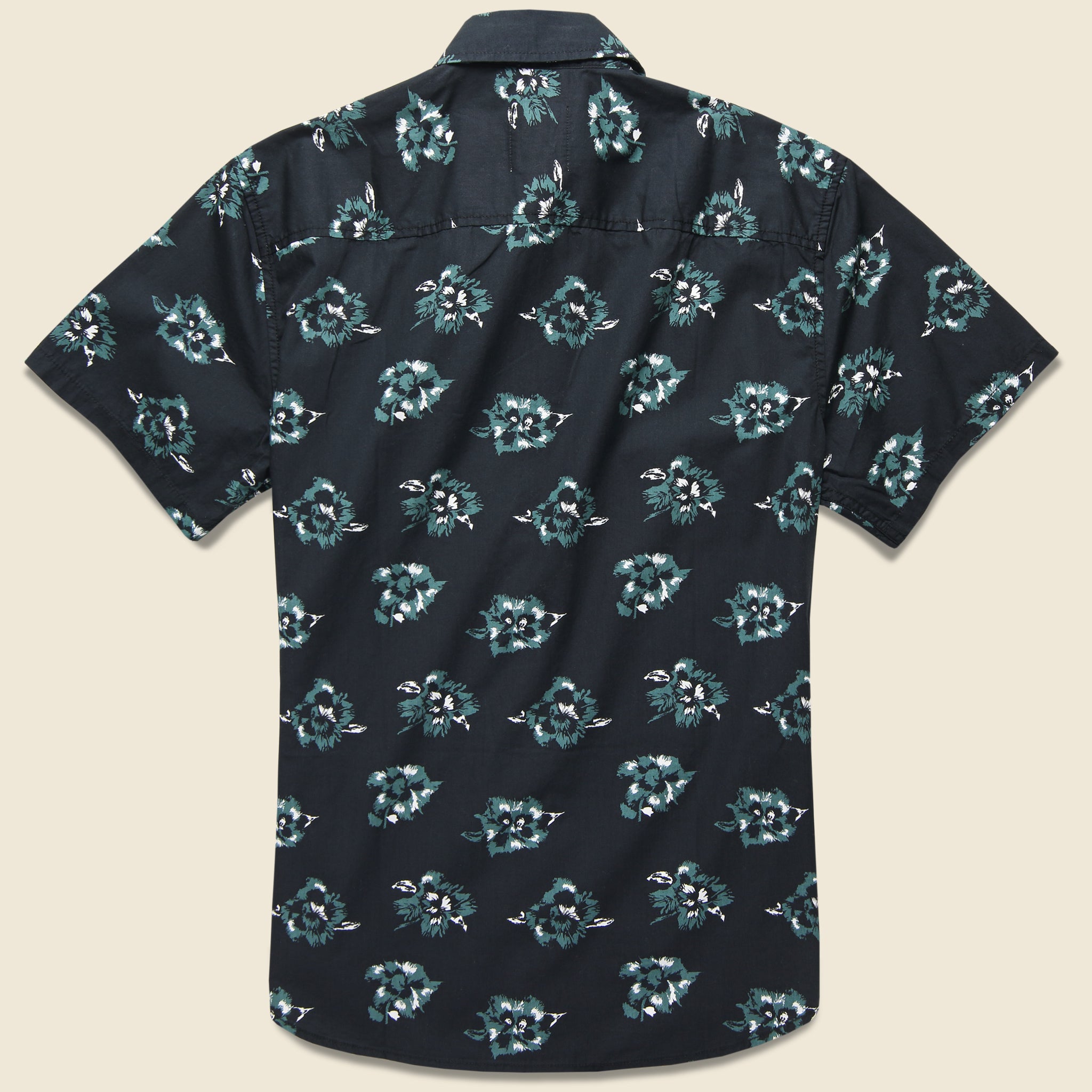 
                          Rosarito Shirt - Black - Life After Denim - STAG Provisions - Tops - S/S Woven - Floral
                        