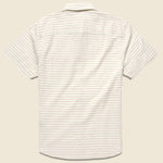 Masaryk Shirt - White - Life After Denim - STAG Provisions - Tops - S/S Woven - Stripe