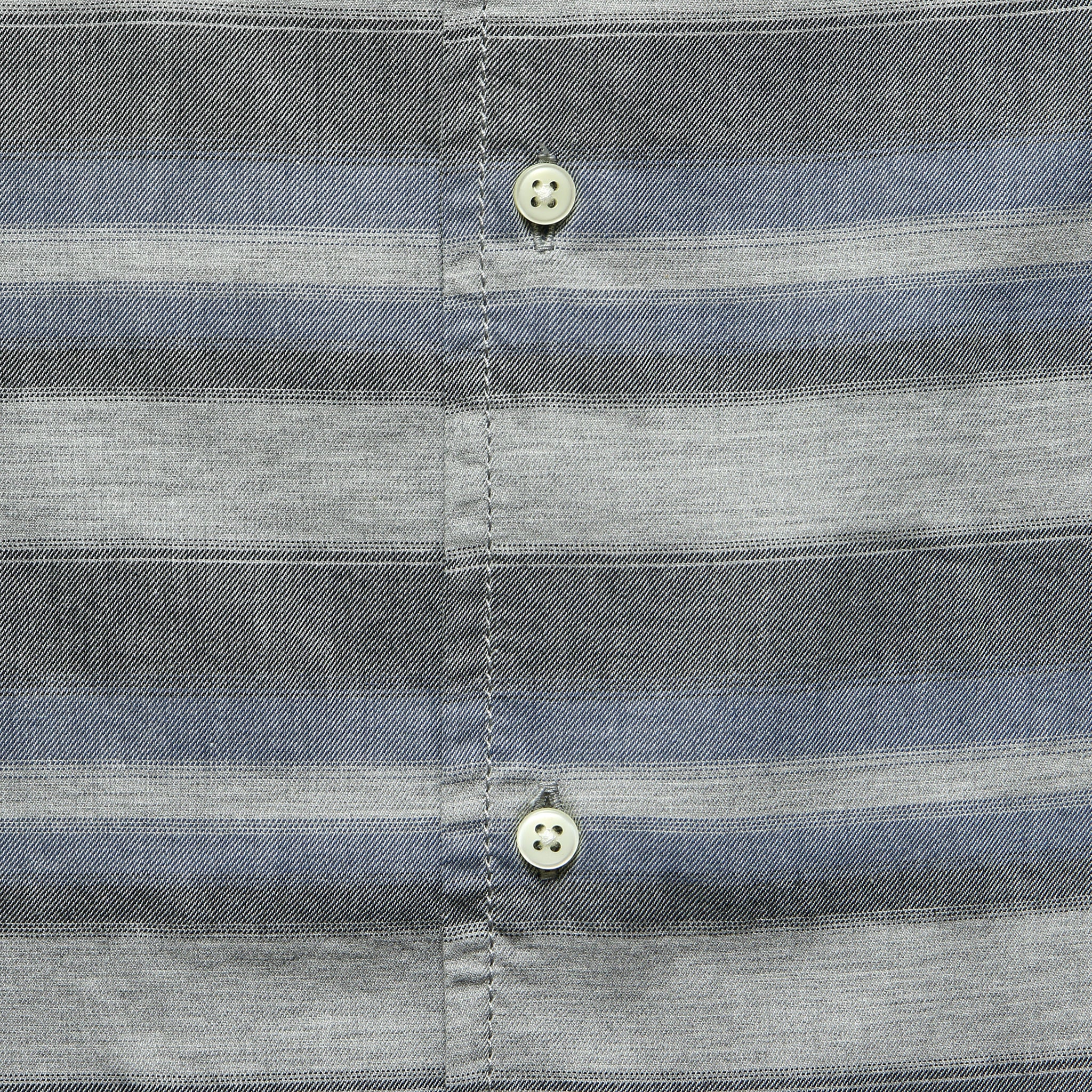 
                          Poncho Shirt - Blue Agave - Life After Denim - STAG Provisions - Tops - S/S Woven - Stripe
                        