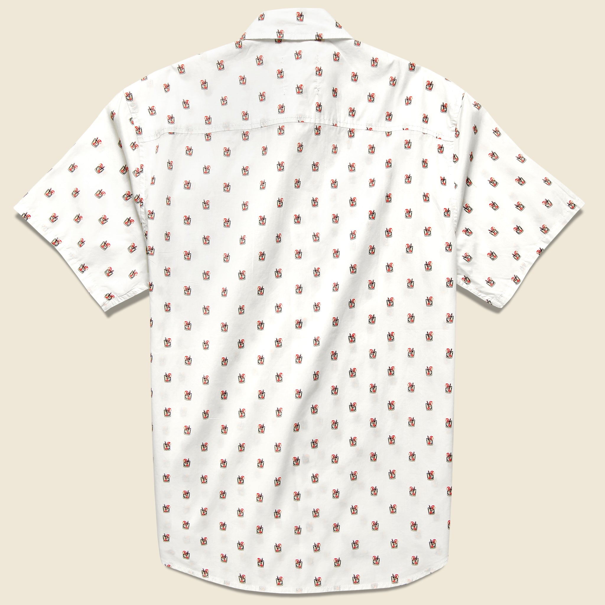 
                          Mojito Shirt - White - Life After Denim - STAG Provisions - Tops - S/S Woven - Other Pattern
                        