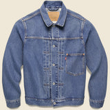Type 1 Trucker Jacket - Railroad Stripe - Levis Premium - STAG Provisions - Outerwear - Coat / Jacket